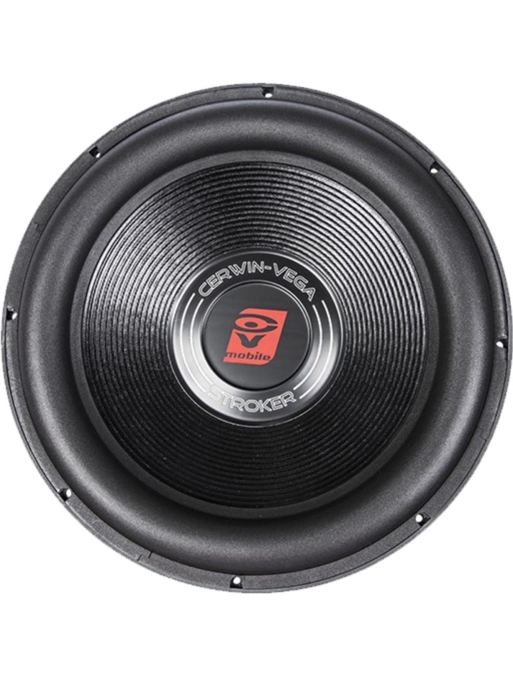 ST124D - STROKER 2000 Watts 4 Ohms/1000Watts RMS Power Max 12-Inch Dual Voice Coil Subwoofer - Cerwin Vega