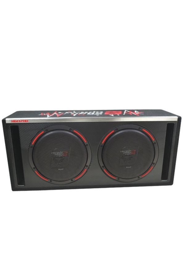 HED Dual 12" Subwoofer Loaded Slot-Vented Enclosure - 500W RMS (2Ω)